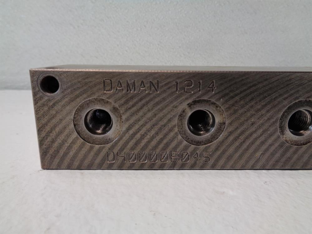 Daman 1214 Hydraulic Manifold, Carbon Steel DH00006045